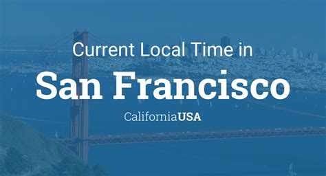 time in san francisco
